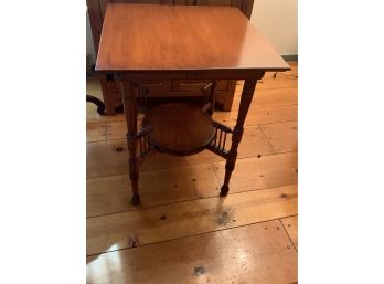 Vintage Custom Gallery Lamp/Side Table