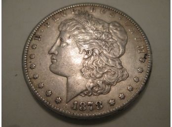 1878CC Authentic MORGAN Silver Dollar $1 United States