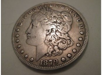 1879 Authentic MORGAN Silver Dollar $1 United States