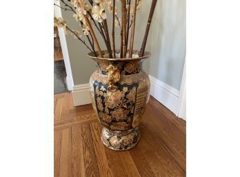 Vintage  Signed. 'Royal Satsuma' Asian Tall Vase