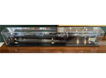 Authentic  Yankees  'Derek Jeter ' Autographed  Louisville Slugger  Game Model  Bat &  Display  Steiner COA