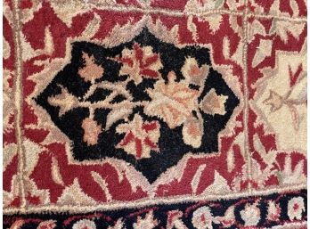 Vintage Persian Style   Carpet- Red And Gold
