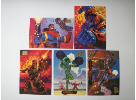 Marvel Masterpieces 1994 - 5 Trading Card Pack - Bishop