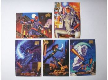 Marvel Masterpieces 1994 - 5 Trading Card Pack - Shadowcat