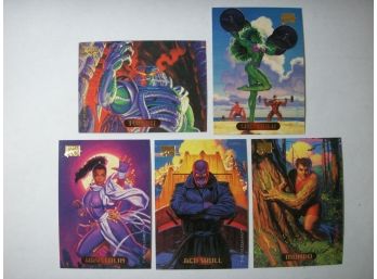 Marvel Masterpieces 1994 - 5 Trading Card Pack - Red Skull