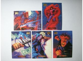 Marvel Masterpieces 1994 - 5 Trading Card Pack - Kingpin