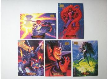 Marvel Masterpieces 1994 - 5 Trading Card Pack - Psi-Lord