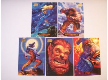Marvel Masterpieces 1994 - 5 Trading Card Pack - Juggernaut
