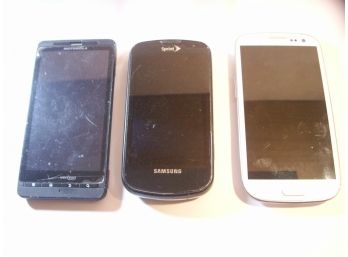 Cell Phone Lot - Android - Sold For Parts