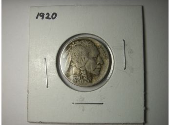 US 1920 Buffalo Nickel