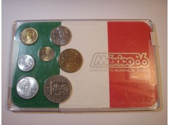Commemorative Coin Set - 1986 Mexico World Cup