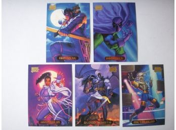 Marvel Masterpieces 1994 - 5 Trading Card Pack - Hawkeye