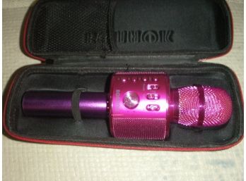 Pink Bonaok Karaoke Microphone