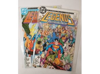 Comic Book Lot - Legends #2 & #4