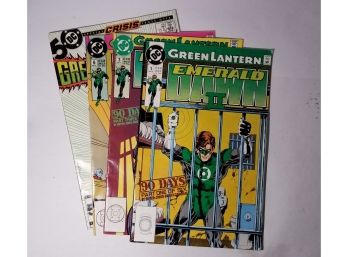 Comic Lot - 4 Green Lantern Comic Books - 1985 & 1991