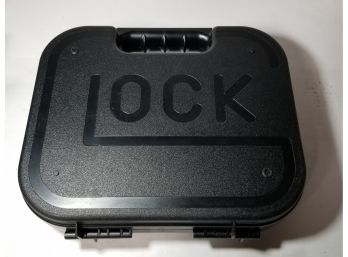 Pistol Gun Case - Glock Single Handgun Hard Black Pistol Case