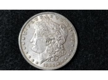 US 1884 Morgan Silver Dollar - Philadelphia - Extremely Fine
