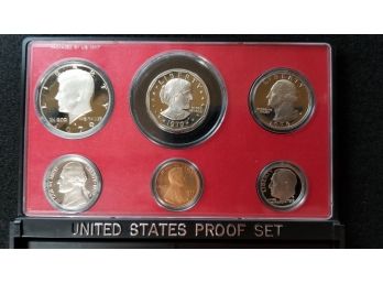 US Coin Proof Set - 1979 Set Of Proof Coins In Holder - Brilliant Cameo Examples