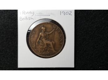 Britain - Great Britain 1902 Penny - Very Fine