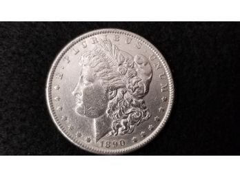 US 1890 Morgan Silver Dollar - Fine