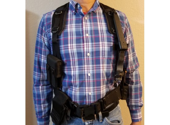 Tactical Belt - Utility Harness - Ammo Storage And Knife Sheath/scabbard