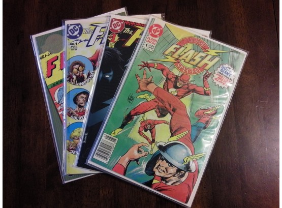 Flash Comic Lot - Flash 80-Page Giant #1, Flash/Nightwing #1, Flash Special #1, Millennium Edition: Flash #1