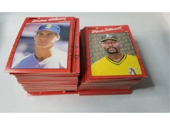 Baseball Card Lot - Stack Of Approximately 200 1990 Don Russ Cards