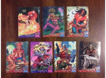 '94 Fleer Ultra X-Men - 7 Trading Card Lot - Dark Phoenix, Boomer, Warpath
