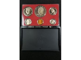 US Coin Proof Set - 1974 S Set Of Proof Coin Set In Holder - Brilliant