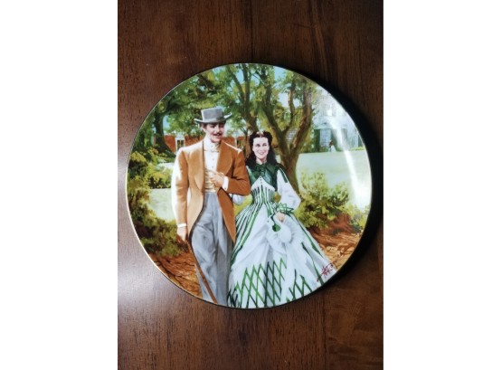 Commemorative Plate - Gone With The Wind Limited Edition Plate - Home To Tara