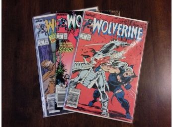 Wolverine Comic Lot - Wolverine #2 & #4-#5 - Chris Claremont - Over 30 Years Old
