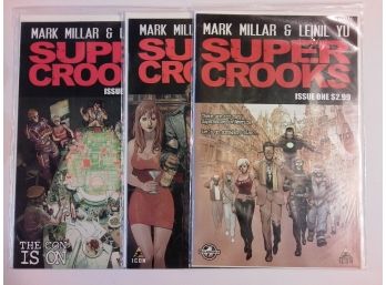 Supercrooks Comic Pack #1-#3 - Mark Millar