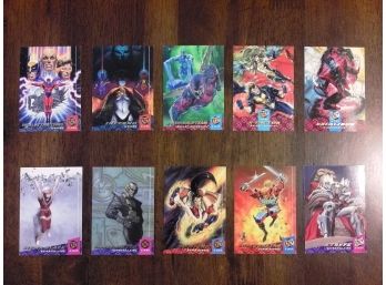 '94 Fleer Ultra X-Men - 10 Trading Card Lot - Fatal Atractions, Inferno, Excalibur Part 2