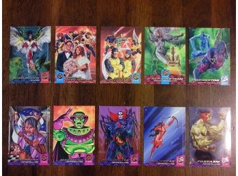 '94 Fleer Ultra X-Men - 10 Trading Card Lot - Mutant Massacre, X-Men Gold Team Part 1, X-men Gold Team Part 2