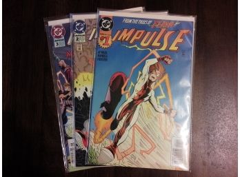 1st Issue! - Impulse Comic Pack - #1-#3 - Mark Waid & Humberto Ramos