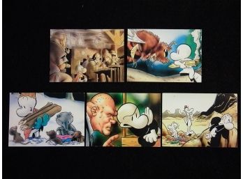 Bone By Jeff Smith Trading Card Lot - 5 Cards - #39, #58, #15, #61 #1 - 1994