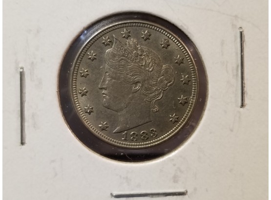 US 1883 Five Cents 'No Cents' - NM