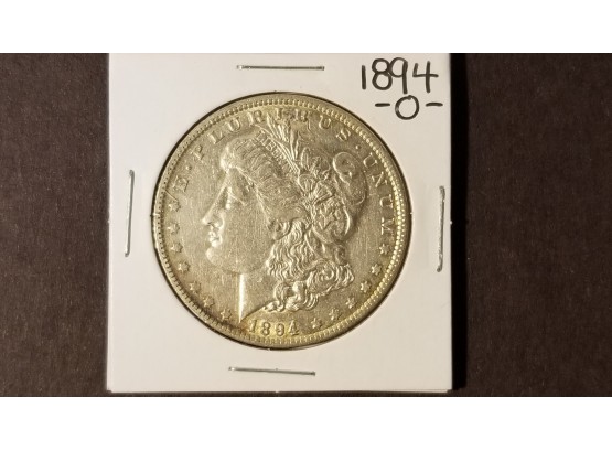 US 1894 O Morgan Silver Dollar - New Orleans - Very Fine
