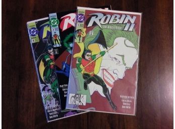 Robin II The Joker's Wild Comic Pack - #1, #2, #4 - 30 Years Old