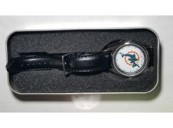 NFL Great Super Bowl Victories - Miami Dolphins Game Time Watch - FSC#49592-1