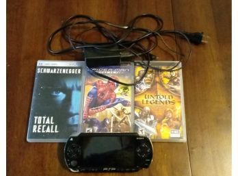 Sony PSP Bundle - Tested - Battery Not Included
