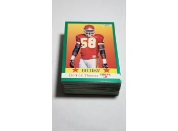 Football Card Lot - Stack Of More Than 70 Cards - 1991 Fleer Football Cards