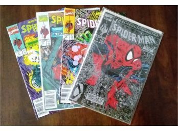 1st Issue! - Spider-Man #1 - 4 Comic Lot - Todd Mcfarlane