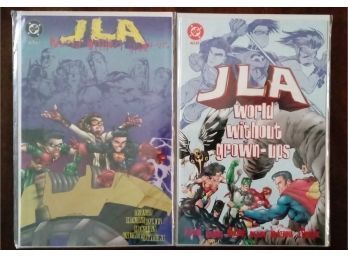 Formation Of Young Justice - JLA: World Without Grown-ups Complete Miniseries - #1 & #2