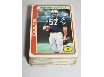 Football Card Lot - Stack Of More Than 50 Cards - 1978 Topps Football Cards