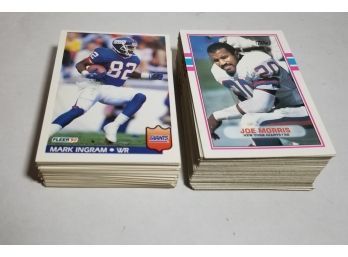 Football Card Lot - Stack Of More Than 100 Cards - 1989 Topps & 1992 Fleer Football Cards