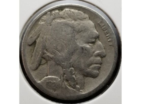 US 1924 Buffalo Nickel In Coin Collection Holder