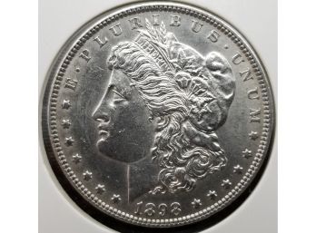 US 1898 Morgan Silver Dollar - Uncirculated