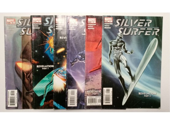 Silver Surfer Comic Lot - 6 Comics - Lan Medina