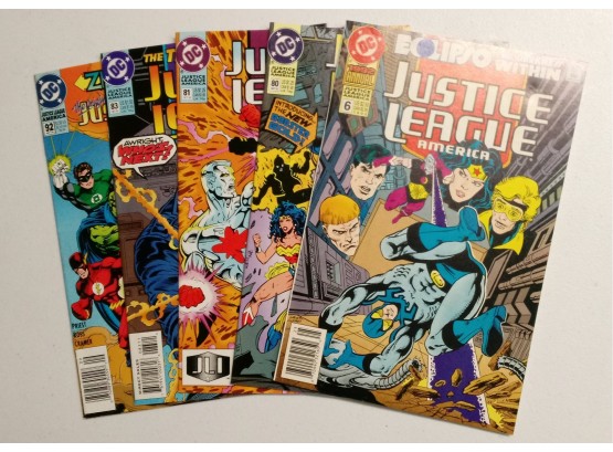 Justice League America Comic Lot - 5 Comics